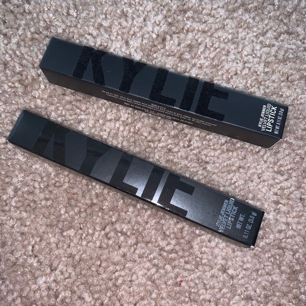 Two Kylie velvet liquid lipsticks.Selling together - Picture 2 of 5